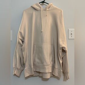 TNA cream hoodie